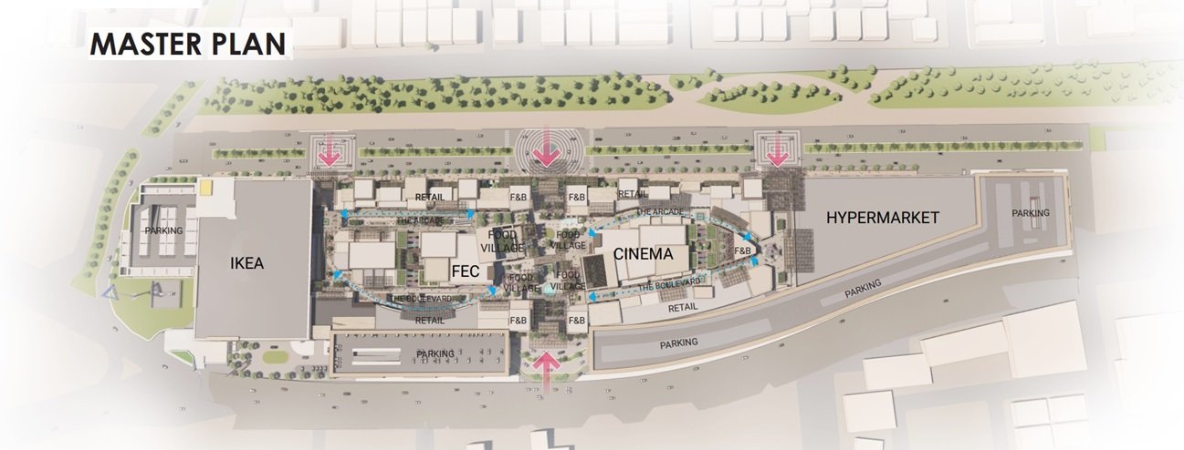 مخطط الماستر بلان لخميس مشيط مول